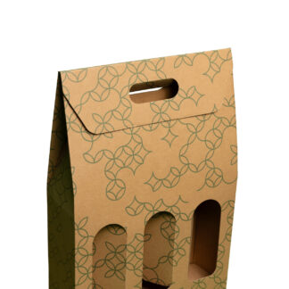 3 bottle geo green