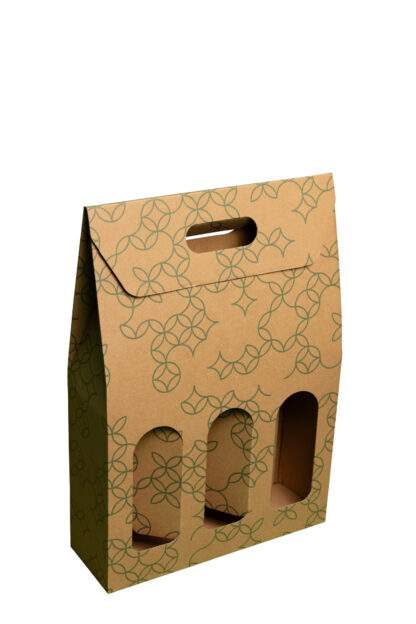 3 bottle geo green