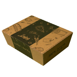Salad Box (Black Print)