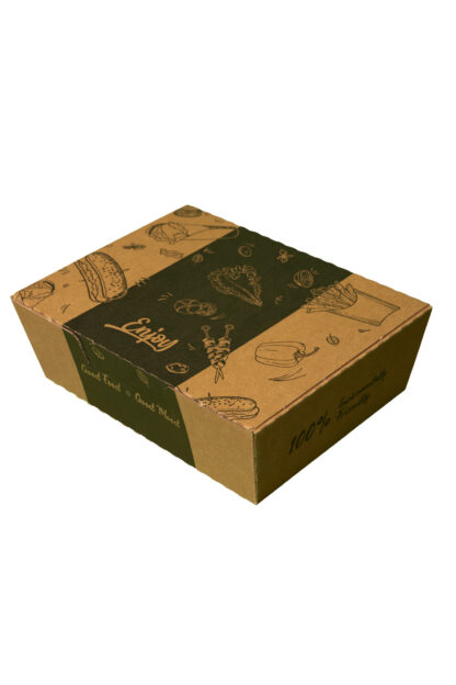 Salad Box (Black Print)