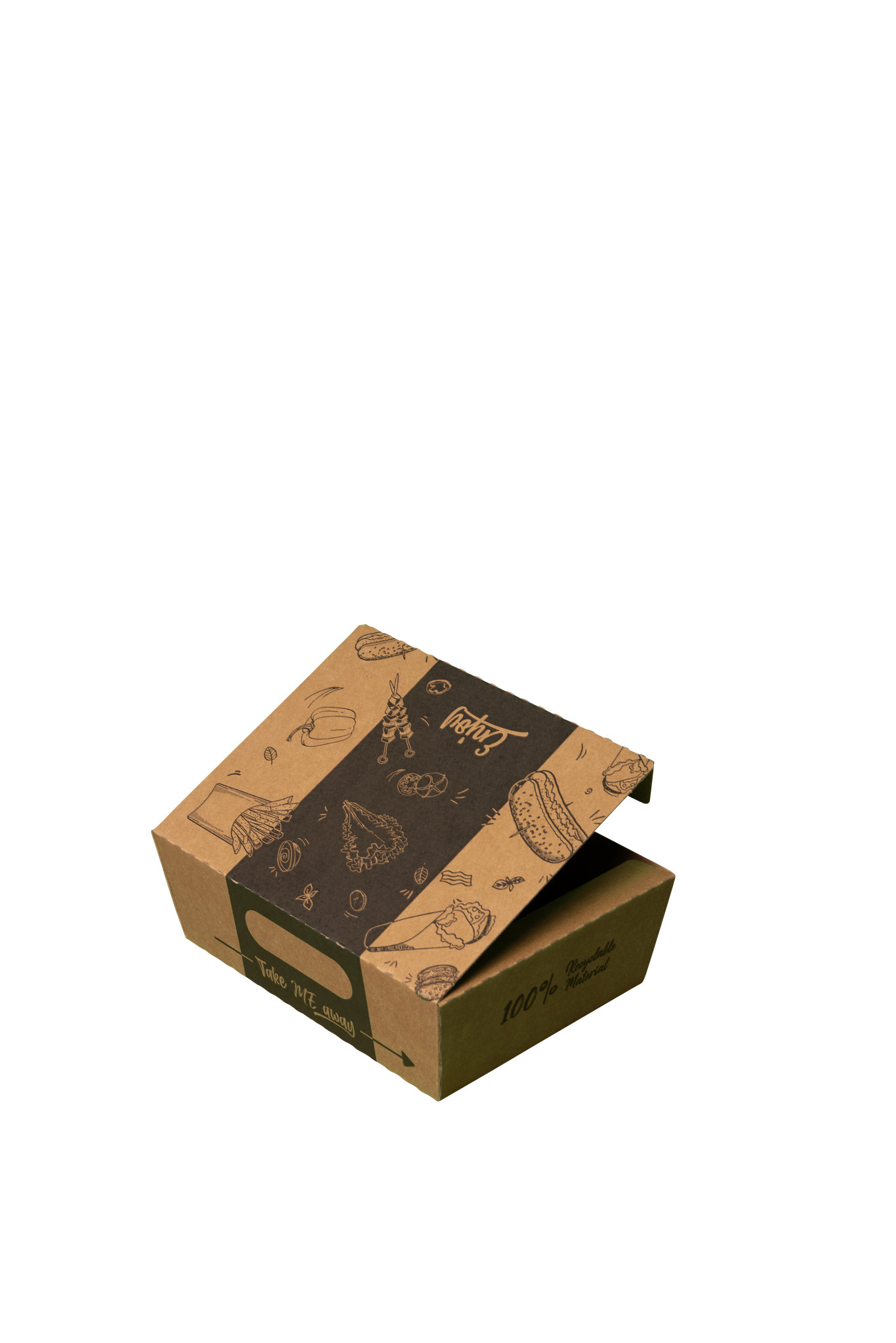 Salad Box (open)